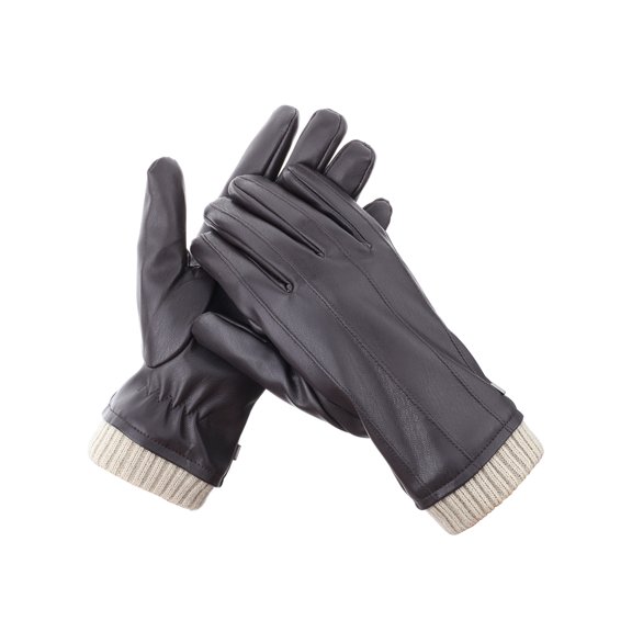 Button Touchscreen Winter Gloves