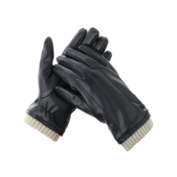 Button Touchscreen Winter Gloves