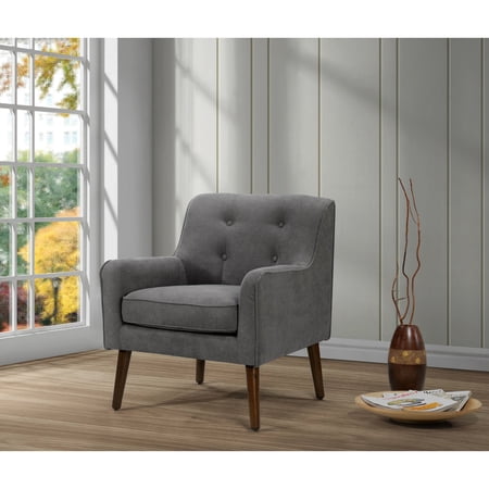 Button Tufted Design / Office Reception Area / Durable Fabric Seating
