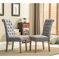 thumbnail image 1 of Button Tufted Detail / Kitchen Table / Sturdy Dining Seats, 1 of 6