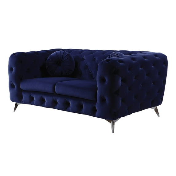Button Tufted Inside & Out, 30" Armrest Height - Good for Reading Areas, Attractive Look