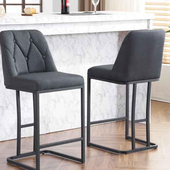 Button - Tufted Style/At Kitchen Counter/300 - lb Weight Support