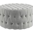 thumbnail image 1 of Button - Tufted Velvet - feel - Shoe - changing Stool - Entryway Use - Nice Room Decoration, 1 of 5