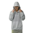 Button Up Hoodies For Mens Long Sleeve Trendy Sweatshirt Solid Color