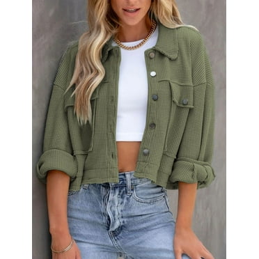 Button Up Long Sleeve Jacket