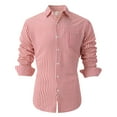 thumbnail image 1 of Button Up Shirt Men,Button Up Shirts for Men,Fashion Casual Button Patchwork Long Sleeve Stand Up Collar Blouse Shirt,Mens Shirts Casual, 1 of 8