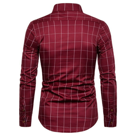 Button Up Shirt Men,Button Up Shirts for Men,Men's Oversized Casual Long Sleeved Plaid Shirt,Mens Shirts Casual