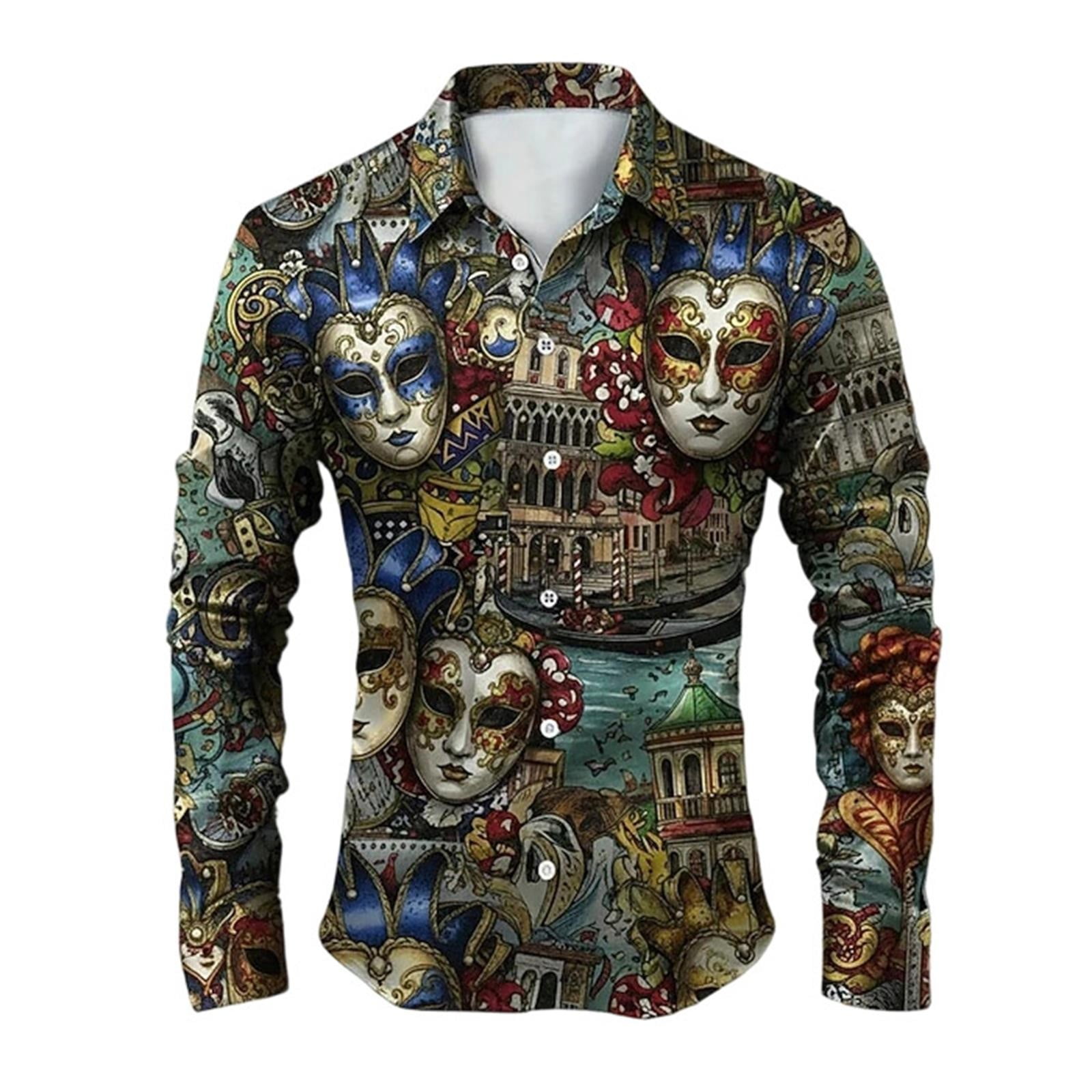 Button Up Shirts for Men Spring Casual Long Sleeve Shirt Lightweight ...