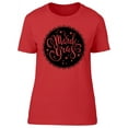 thumbnail image 1 of Button W/ Inside T-Shirt Women -Image by Shutterstock, Female Medium, 1 of 2