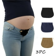 RUIDIGRACE Button Waist Extenders Adjustable Waist Pants Extender Pregnant Waist Extended Women Maternity Extender Pregnant With Big Waist