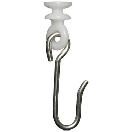 Button , w/Stainless Hook, 14/Bag
