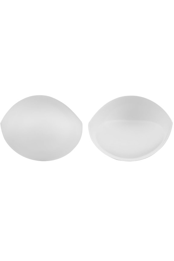 Extra Padded Bra Cups Insert or Sew In for Bridal, Bridesmaid, Most Dresses, White, Extra-Padded Size H, 1 Pair