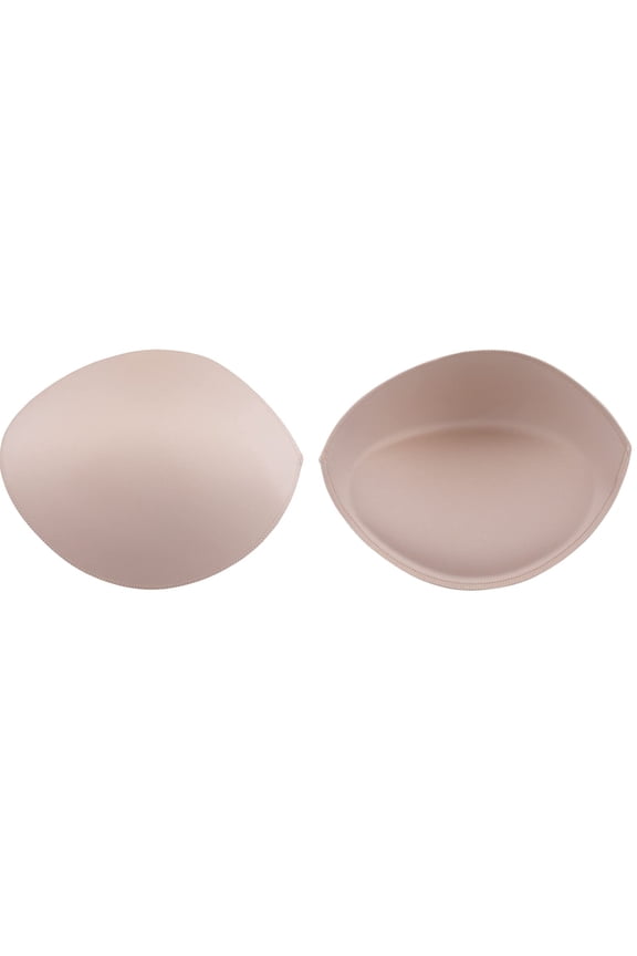 Extra Padded Bra Cups Insert or Sew In for Bridal, Bridesmaid, Most Dresses, Beige, Extra-Padded Size C, 1 Pair