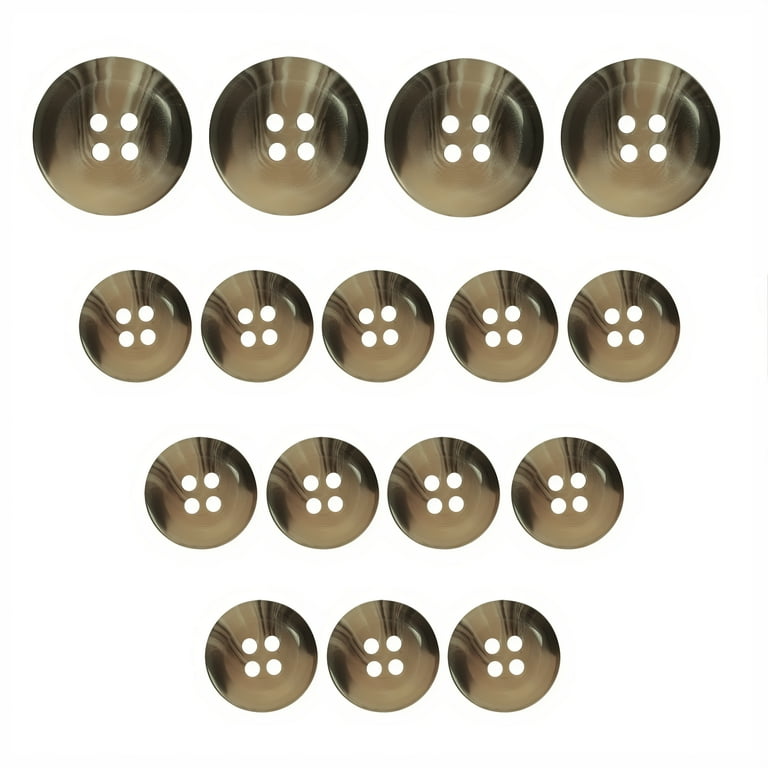 19mm Button - Round 2 Hole Fancy Pattern - Pink 19mm Button - Round 2 Hole Fancy Pattern - Pink