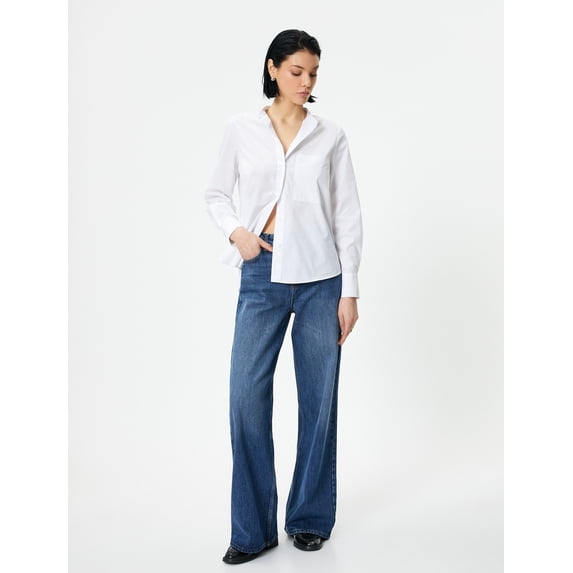 Buttoned Long Sleeve Shirt