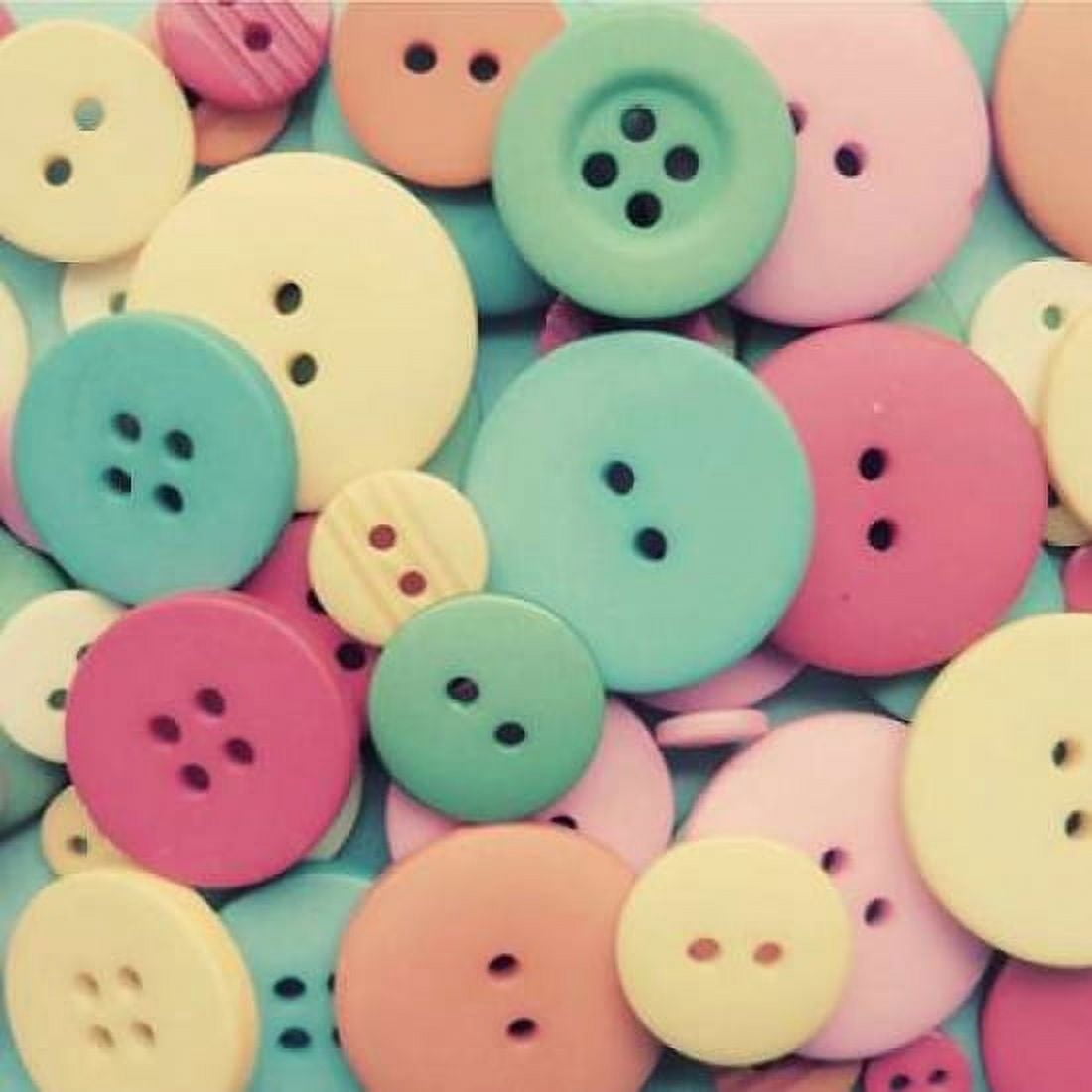 Buttons Buttons Canvas Art - Vicki Dvorak (24 x 24)