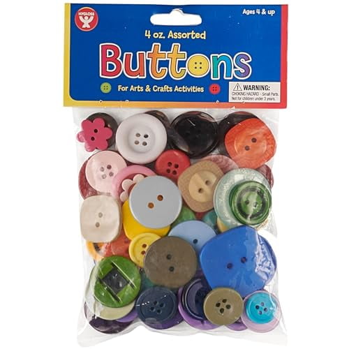 Buttons For Crafts Assorted Sizes And Colors. Colored Sewing Buttons