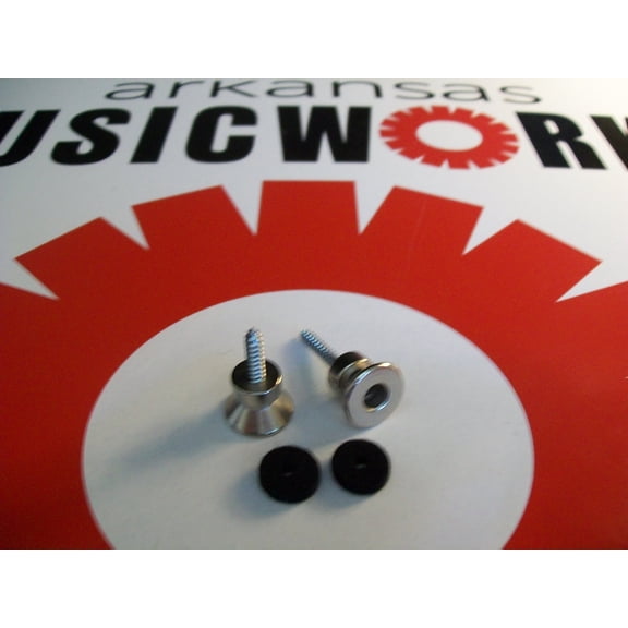 Buttons For Dunlop Traditional Strap Lock System - NICKEL, SLS2511N