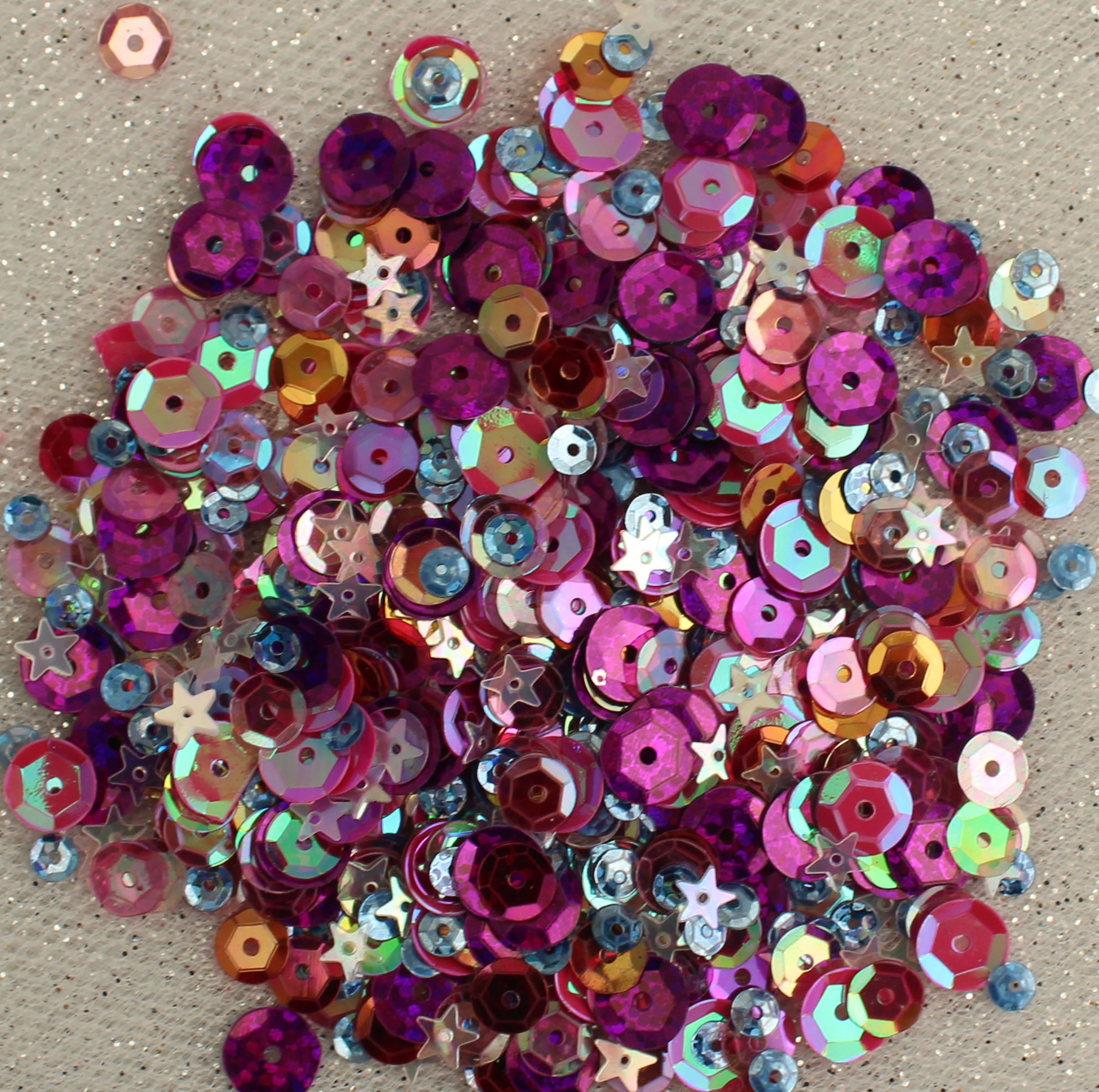 Buttons Galore And More Lattina Mista Paillettes | Non So Heavy Metal | Formati E Forme Speciali Per Creazioni