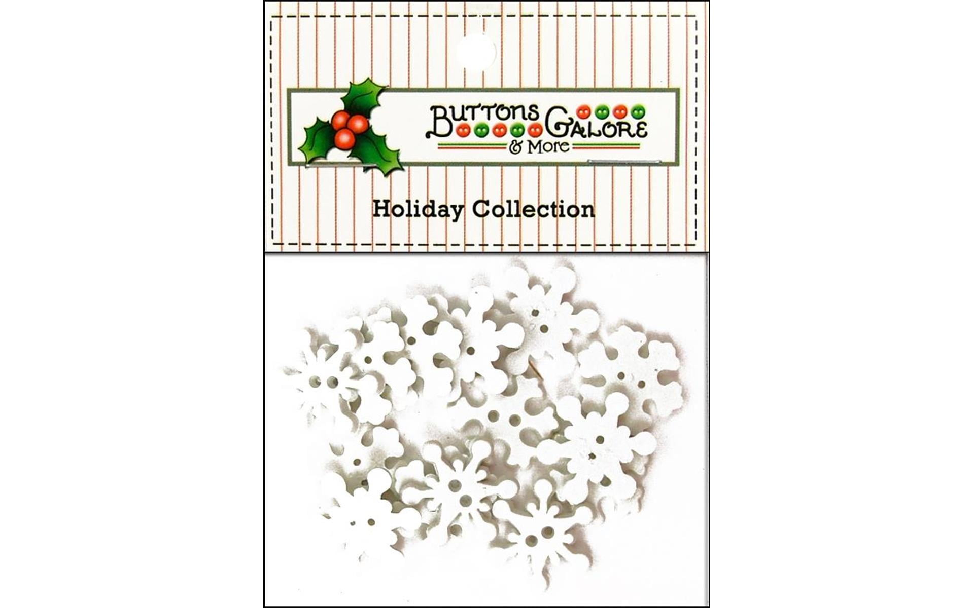 Buttons Galore Snowflake Buttons – All About Ewe Wool Shop