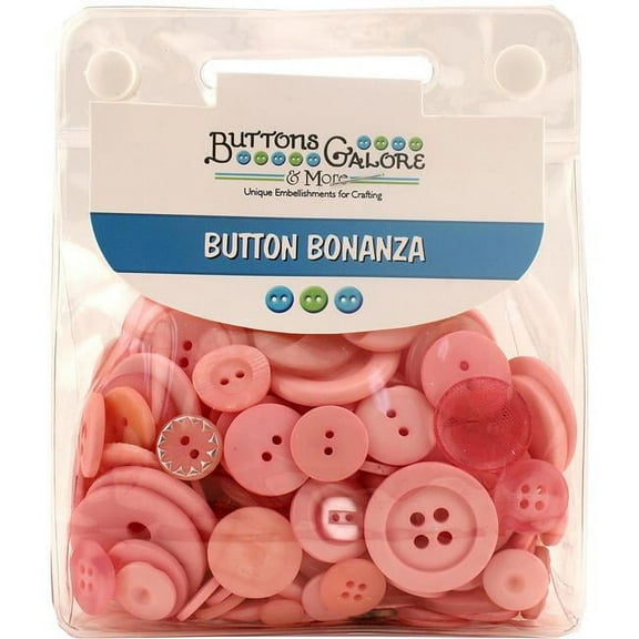 Buttons Galore BB-9 Button Bonanza - Pink