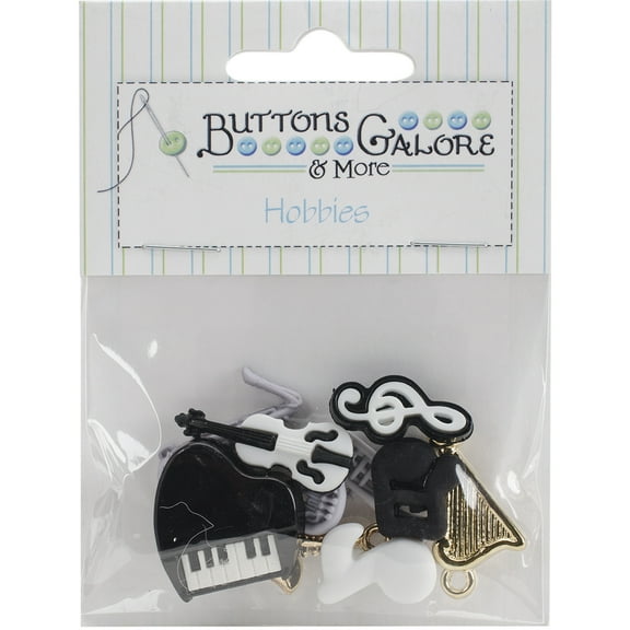 Buttons Galore Button Theme Pack-Music