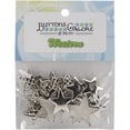 thumbnail image 1 of Buttons Galore Button Theme Pack-Silver Stars, 1 of 3