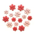 thumbnail image 1 of Buttons Galore Craft & Sewing Buttons - Flower Power - 48 Buttons - Carnation, 1 of 1