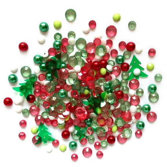 Buttons Galore Embellishments Christmas Carnival - 3 Pack 30 Grams