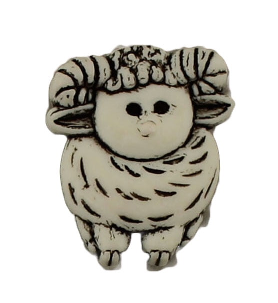 Buttons Galore Novelty Bulk Buttons - Sheep - 100 Buttons
