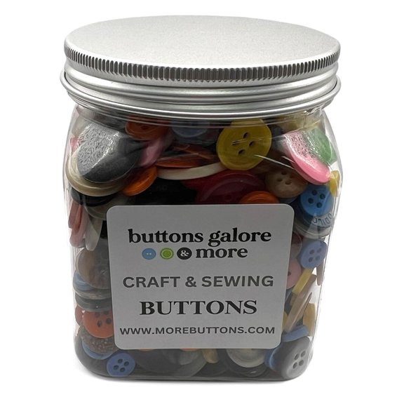 Buttons Galore Resin Buttons-12 Ounces