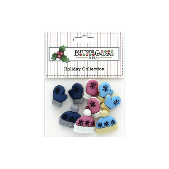 Buttons Galore Sewing & Craft Buttons - Set of 3 Packs -