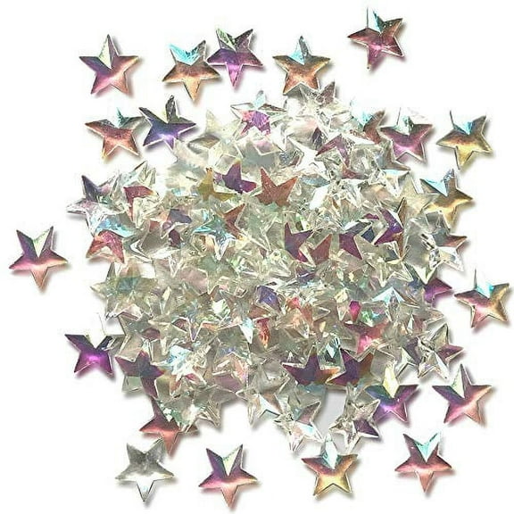 Buttons Galore Sparkletz Embellishment Pack 10g-Crystal Stars