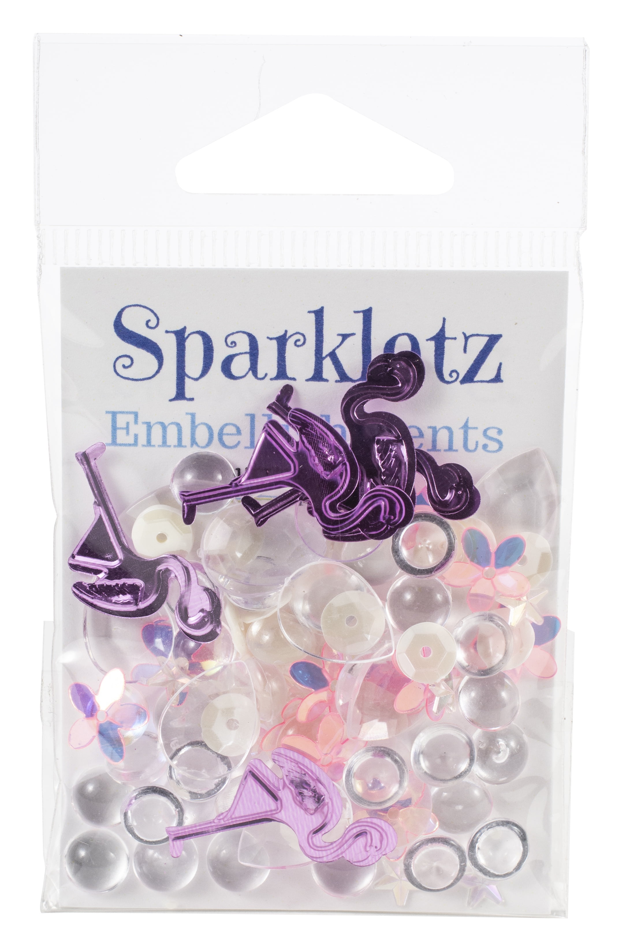 Pack D'embellissements Sparkletz Buttons Galore 10 G - Aloha