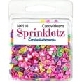 thumbnail image 1 of Buttons Galore Sprinkletz Embellishments 12g-Candy Hearts, 1 of 2