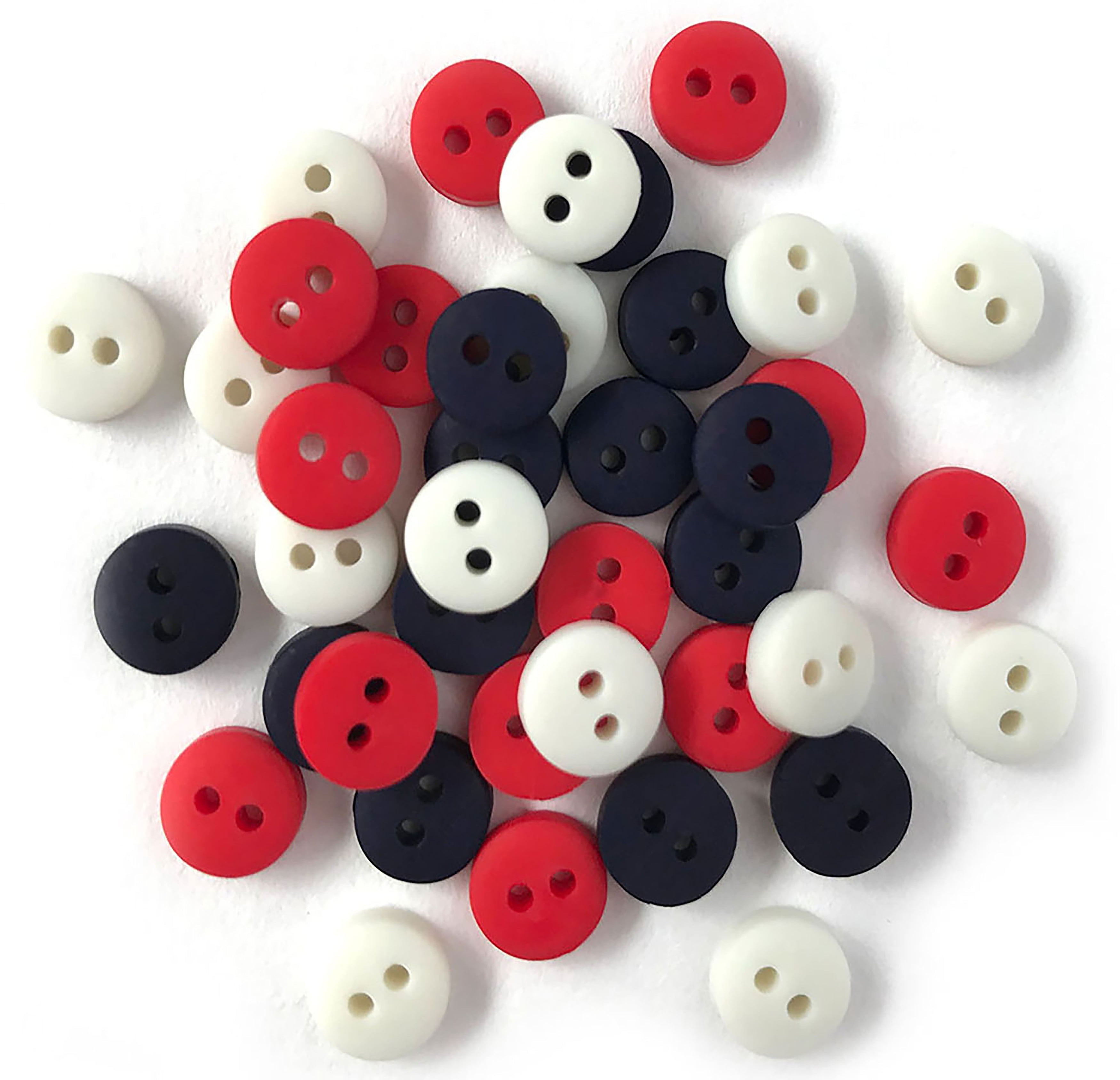 Small Round Buttons 1/4in Tiny Round Buttons (19 Colors Available) - Walmart.com