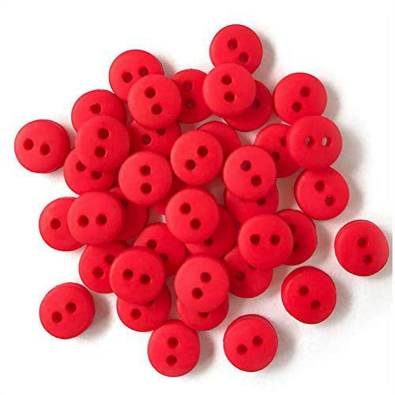 Buttons Galore and More Tiny Craft & Sewing Buttons - Assorted Colors - 105  Buttons