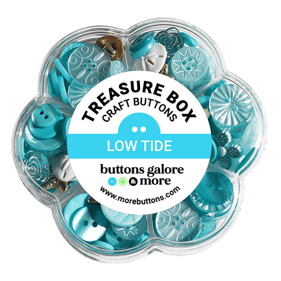 Buttons Galore Treasure Box - Low Tide