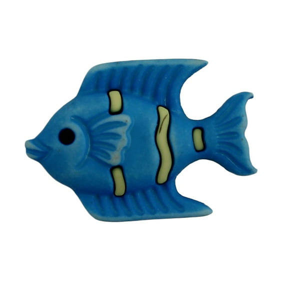 Buttons Galore Tropical Fish Bulk 3D - 25 Buttons
