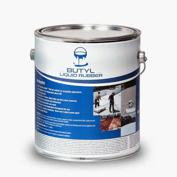 Butyl Liquid Rubber - 1 Gallon - Black
