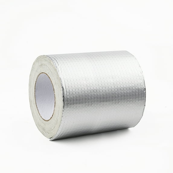 Butyl Tape Waterproof Tape Aluminum Foil Tape Tape 150mm(w) x 5m(L) x 1.2mm(T), Waterproofing in Toilets, Pipelines, roof Cracks, RVs, sunshades, Windows, Boat,Floors, Swimming Pools Other