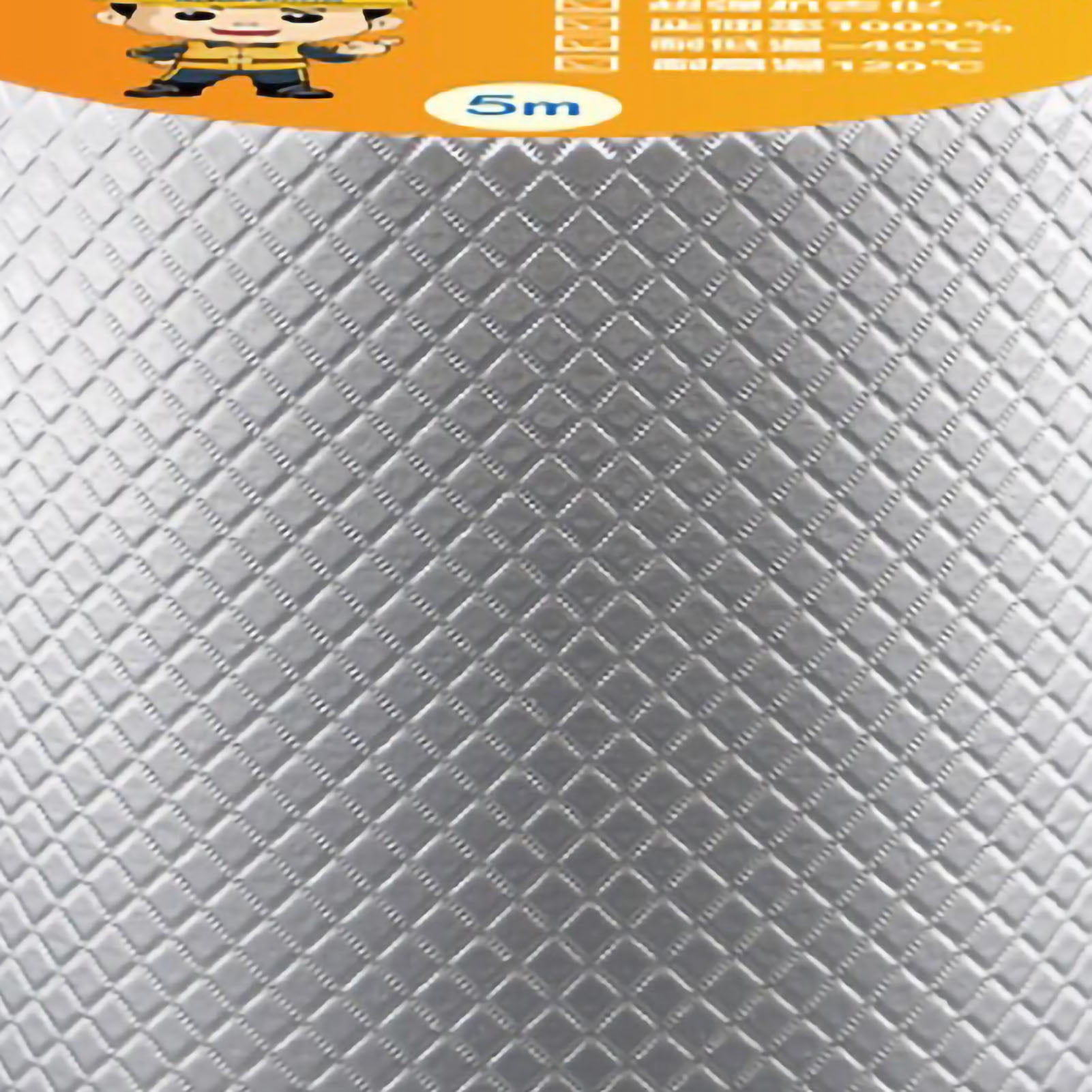 Butyl Waterproof Sealing Tape Aluminum Foil Leak Proof Butyl Sealing