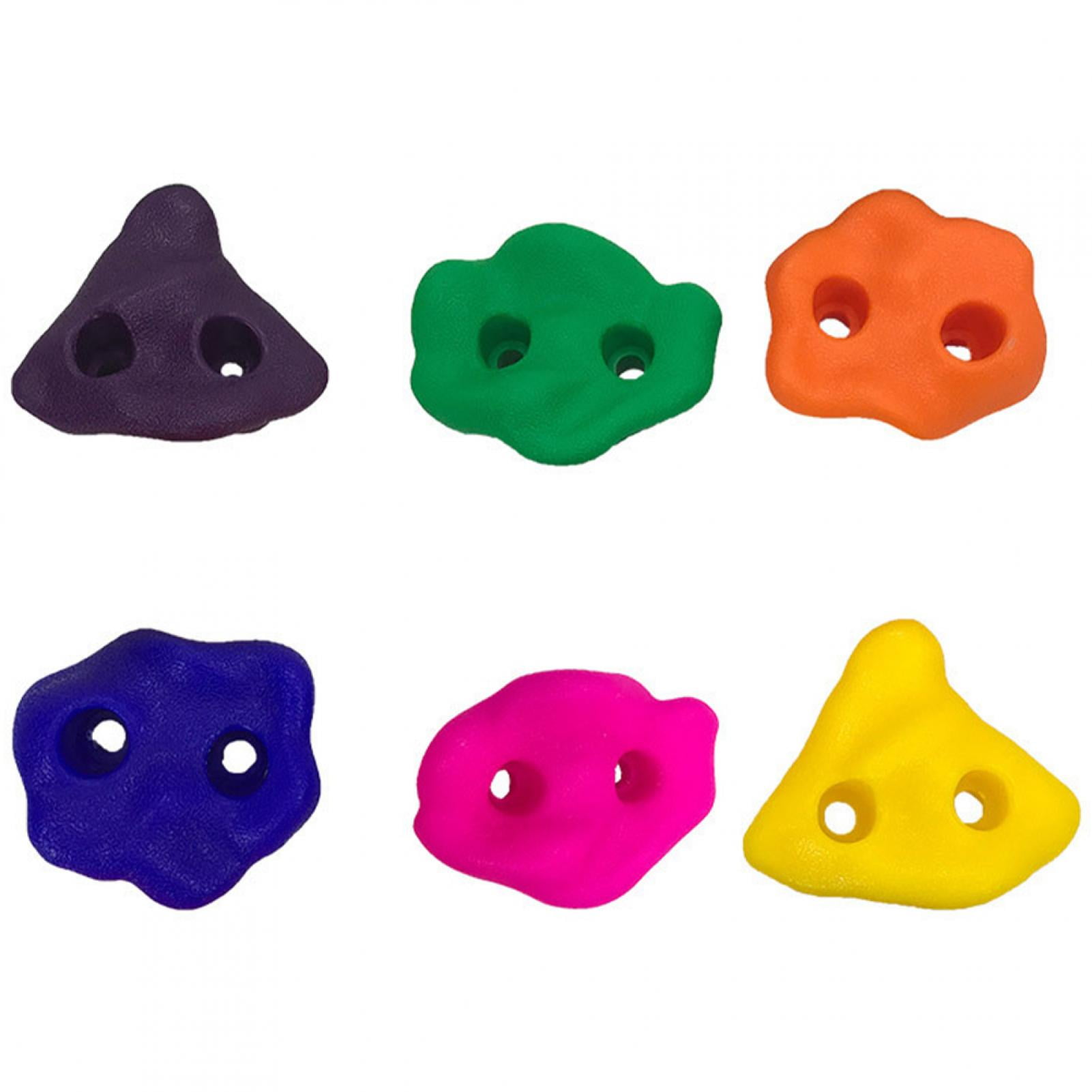 Buumin 10 Pack Climbing Rock for Kids, Climbing Holds Set, A Full Sets