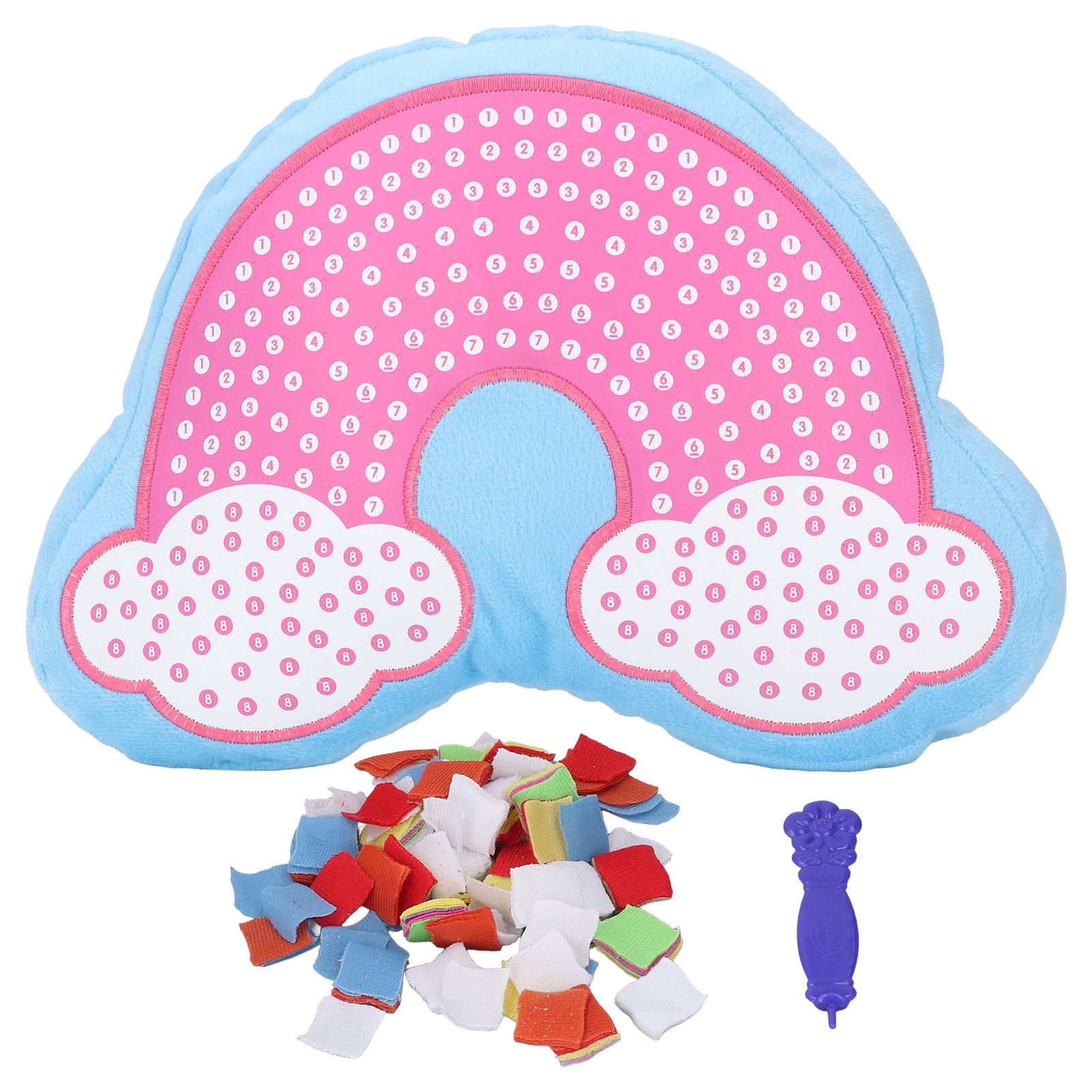 Buumin DIY Plush Craft Pillow Puzzle Cute Plush Doll DIY