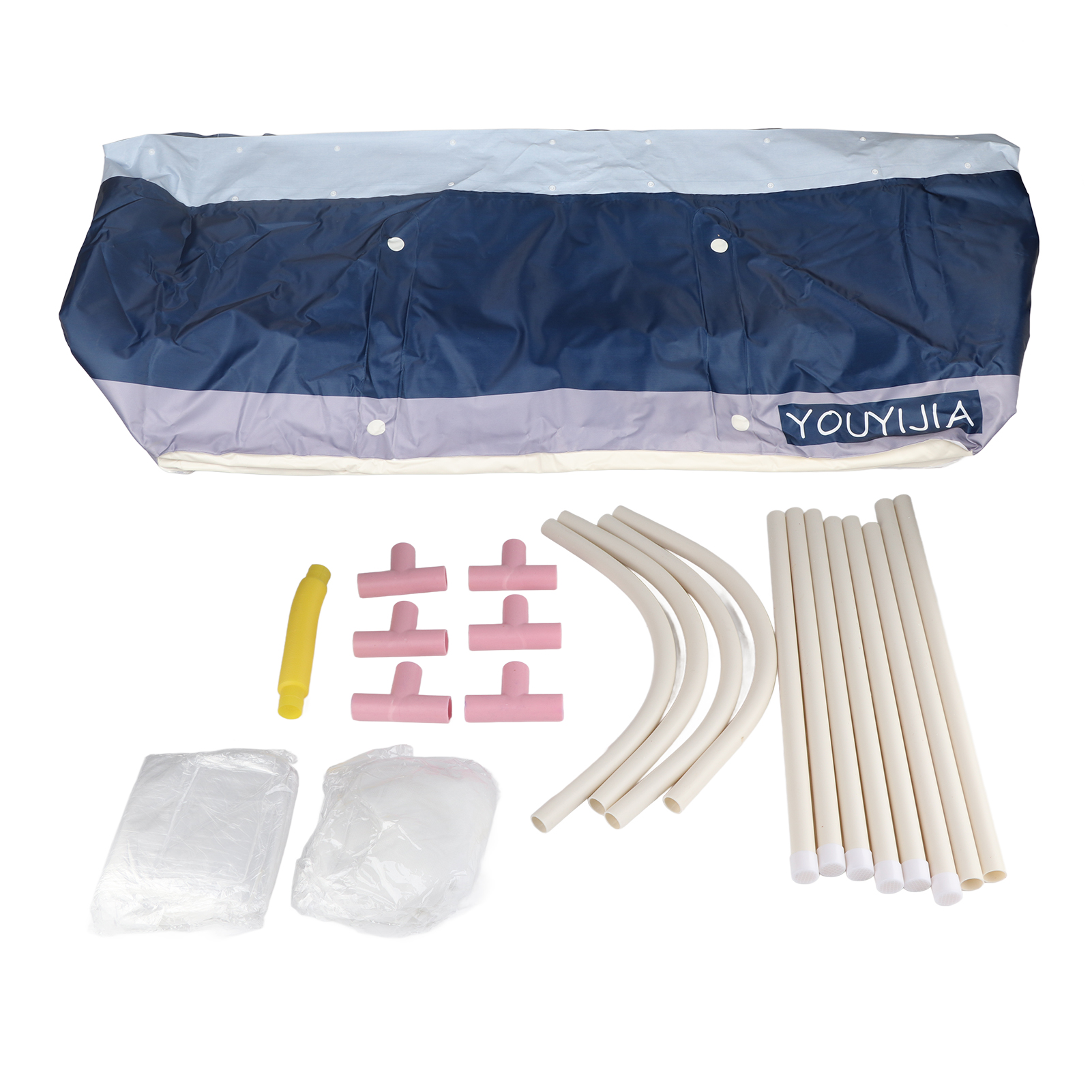 Buumin Portable Folding Bathtub Kit Home Bathroom Spa Bathtub For