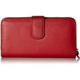 thumbnail image 1 of Buxton Chelsea RFID Ensemble Clutch, red, 1 of 2
