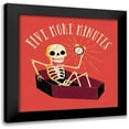 thumbnail image 1 of Buxton, Michael 12x12 Black Modern Framed Museum Art Print Titled - Five More Minutes, 1 of 5