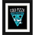 thumbnail image 1 of Buxton, Michael 15x18 Black Ornate Wood Framed with Double Matting Museum Art Print Titled - Cold Pizza Fan Club, 1 of 4