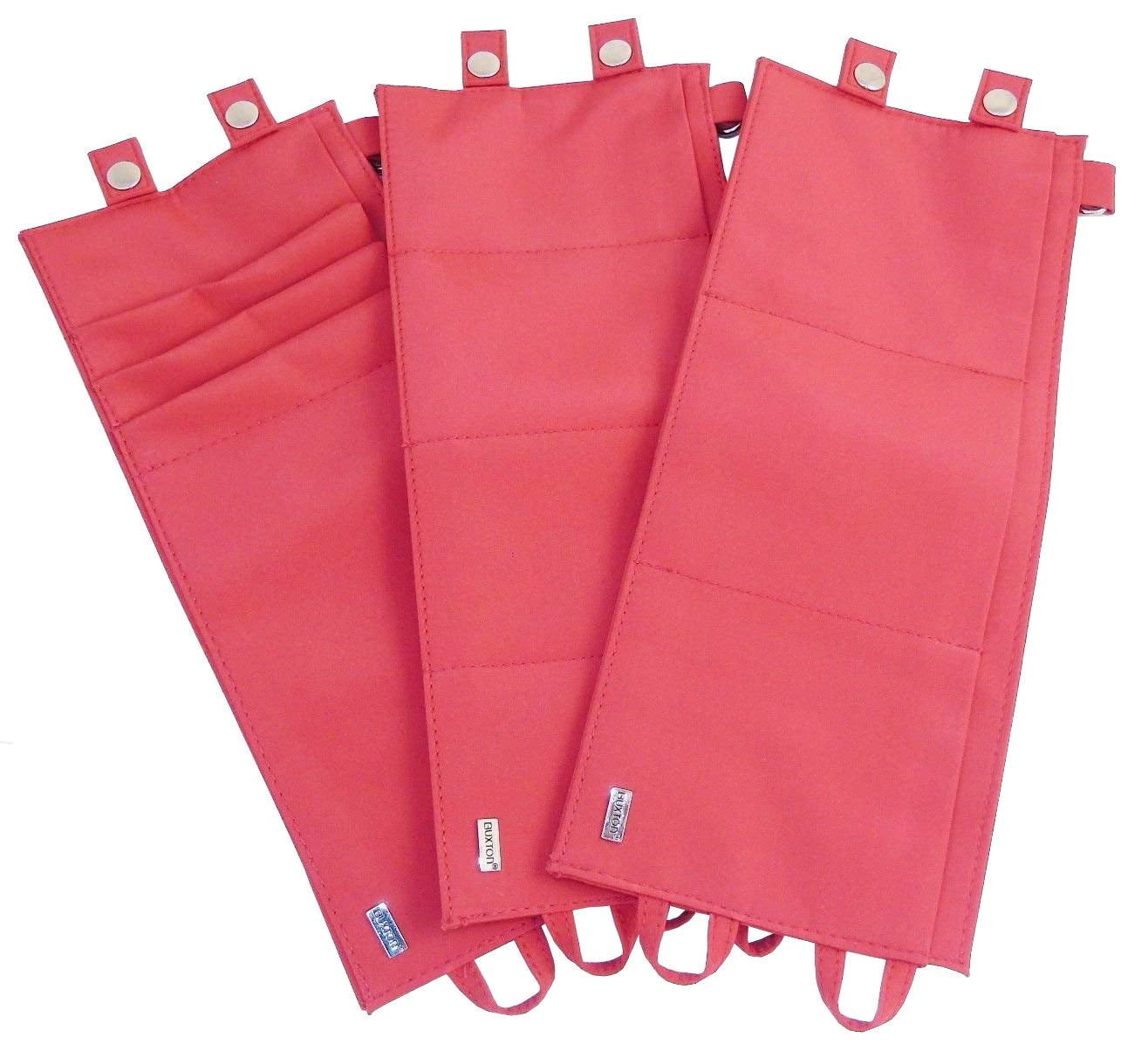 Buxton Purse Organizer Add Extra Pockets To Any Bag Red Pack of 12 Walmart