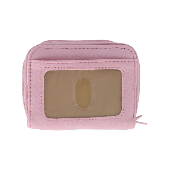 Buxton  Solid Colored Pebbled Multi Card Wizard (Women)